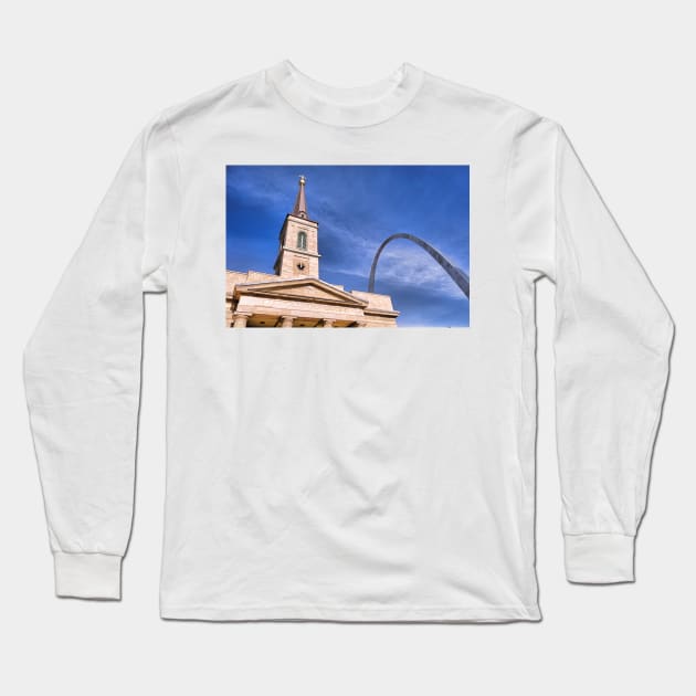 Basilica of St Louis Study 2 Long Sleeve T-Shirt by bobmeyers